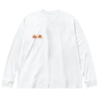 さかなの犬は唐揚げによく似てる Big Long Sleeve T-Shirt