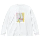 むちんアゲショップのPeaches  Big Long Sleeve T-Shirt