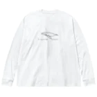 Kei Tanabeのザトウクジラ Big Long Sleeve T-Shirt