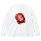 個人Vtuberテンタクル七海ショップSUZURI支店のぺったんテンタクル七海 Big Long Sleeve T-Shirt