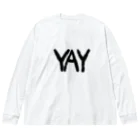 hippi▲▲▲のYAY Big Long Sleeve T-Shirt