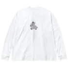 whiterabbit2010のうさぎ　サイアミーズスモークパール Big Long Sleeve T-Shirt