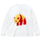 広熨斗隼人SHOPの広熨斗隼人のカラーパンダ🐼２ Big Long Sleeve T-Shirt