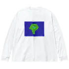 のんきのブロッコリー Big Long Sleeve T-Shirt