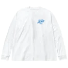 Nothing like thisの心臓串刺しTシャツ Big Long Sleeve T-Shirt