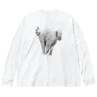 ひろしの ねこひろし。 Big Long Sleeve T-Shirt