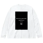 BUFFALO SOLDIER のBUFFALO SOLDIER LETTER  ビッグシルエットロングスリーブTシャツ