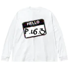 P.L.6.3のHello P.L6.3【P.L6.3】 ビッグシルエットロングスリーブTシャツ