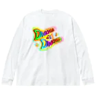 『NG （Niche・Gate）』ニッチゲート-- IN SUZURIのダサキレh.t. Dream is Dream  Big Long Sleeve T-Shirt