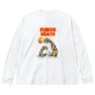 Siderunの館 B2の酔拳DEATH！ ビッグシルエットロングスリーブTシャツ