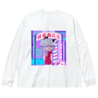 たんぽぽねここ物販コーナーのたんぽぽねここ◇2周年記念グッズ Big Long Sleeve T-Shirt