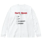 Tukiの【ネタシリーズ】Can't Speak Big Long Sleeve T-Shirt