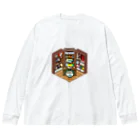 脱サラ賢者タカの岡田斗司夫ゼミスタジオ風なピクセルルームTシャツ Big Long Sleeve T-Shirt