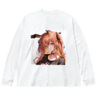 未来アニメスタジオのAIキャラクター9 Big Long Sleeve T-Shirt