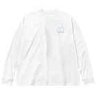 asameacoの青ねこてぃー_acolis Big Long Sleeve T-Shirt