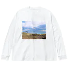 あべこのお店 の北海道の海 Big Long Sleeve T-Shirt