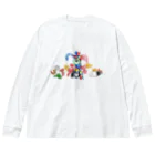 baby-humming の伝説モンスターズ　～ピエロと仲間たち～ Big Long Sleeve T-Shirt