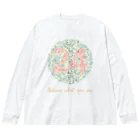 THIS IS NOT DESIGNのBelieve what you see. ビッグシルエットロングスリーブTシャツ