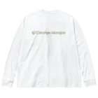 metaversenaviのMetaverse CREATORS MANSION Big Long Sleeve T-Shirt