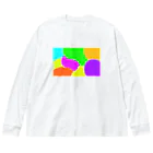 ミクノガレのカラフルでテンション上げてこ Big Long Sleeve T-Shirt