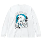 ろう飼い主のLUCKY BIRD Big Long Sleeve T-Shirt