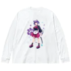 CHICHIZŌのMAOちゃん ビッグシルエットロングスリーブTシャツ