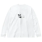 NANN TO NAKU officialの【NANN TO NAKU】いもぱん ビッグシルエットロングスリーブTシャツ