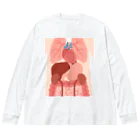 Art-soulのIn the body Big Long Sleeve T-Shirt