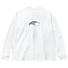 フィッシング&サウナの和風Trout Fishing  ビッグシルエットロングスリーブTシャツ