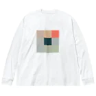 3×3 のドット絵の印象、日の出 - 3×3 のドット絵 Big Long Sleeve T-Shirt