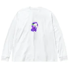 satoayaのアニマルカフェのフルーツアニマル　ブドウヒツジ Big Long Sleeve T-Shirt