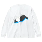 うらめし屋　の猫が落ちてる Big Long Sleeve T-Shirt