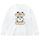 Shoboi-YOSHIDAのしょぼいパンダ（せいろ） Big Long Sleeve T-Shirt