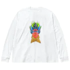 COLORPOP ALIENSの【COLORPOP ALIENS NO.1】The Able Man Big Long Sleeve T-Shirt