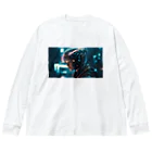  Catherineのサーバーパンクガール AKI Big Long Sleeve T-Shirt