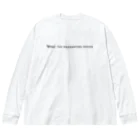 Venti_SPICELABのVenti_シリーズA_K ビッグシルエットロングスリーブTシャツ