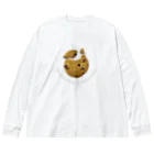 Ｒ.Ｒ Cafe？のchocochipcookietime ビッグシルエットロングスリーブTシャツ