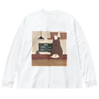 【KOTCH】 Tシャツショップのくまのカフェ Big Long Sleeve T-Shirt