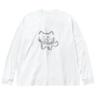 みつまめこshopのまめ Big Long Sleeve T-Shirt