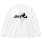 Mappila SHOPのフラットアースMAPグッズ01 Big Long Sleeve T-Shirt