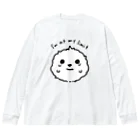 Mameyudoufuの【BIG】「もう無理っす」(Tシャツ) ビッグシルエットロングスリーブTシャツ