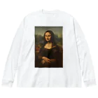 世界美術商店のモナ・リザ / Mona Lisa ビッグシルエットロングスリーブTシャツ