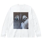 にゃんこ亀のオオカミくん Big Long Sleeve T-Shirt