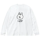 ぷにおもちSHOPのうぎぎ ビッグシルエットロングスリーブTシャツ