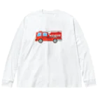 chicodeza by suzuriのレスキュー車 Big Long Sleeve T-Shirt