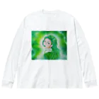 Happy Circusのハッピークラウン12・woman Big Long Sleeve T-Shirt