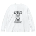 着ぐるみ地蔵 by SoReNa186の着ぐるみ 子地蔵　ｰNUM Tｰ Big Long Sleeve T-Shirt