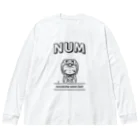 着ぐるみ地蔵 by SoReNa186の着ぐるみ 巳地蔵　ｰNUM Tｰ Big Long Sleeve T-Shirt