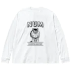 着ぐるみ地蔵 by SoReNa186の着ぐるみ 午地蔵　ｰNUM Tｰ Big Long Sleeve T-Shirt