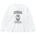 着ぐるみ地蔵 by SoReNa186の着ぐるみ 戌地蔵　ｰNUM Tｰ Big Long Sleeve T-Shirt